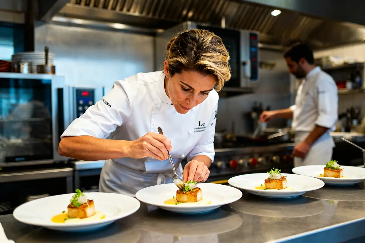 Stéphanie Le Quellec : Sa biographie, recettes et restaurants ⭐