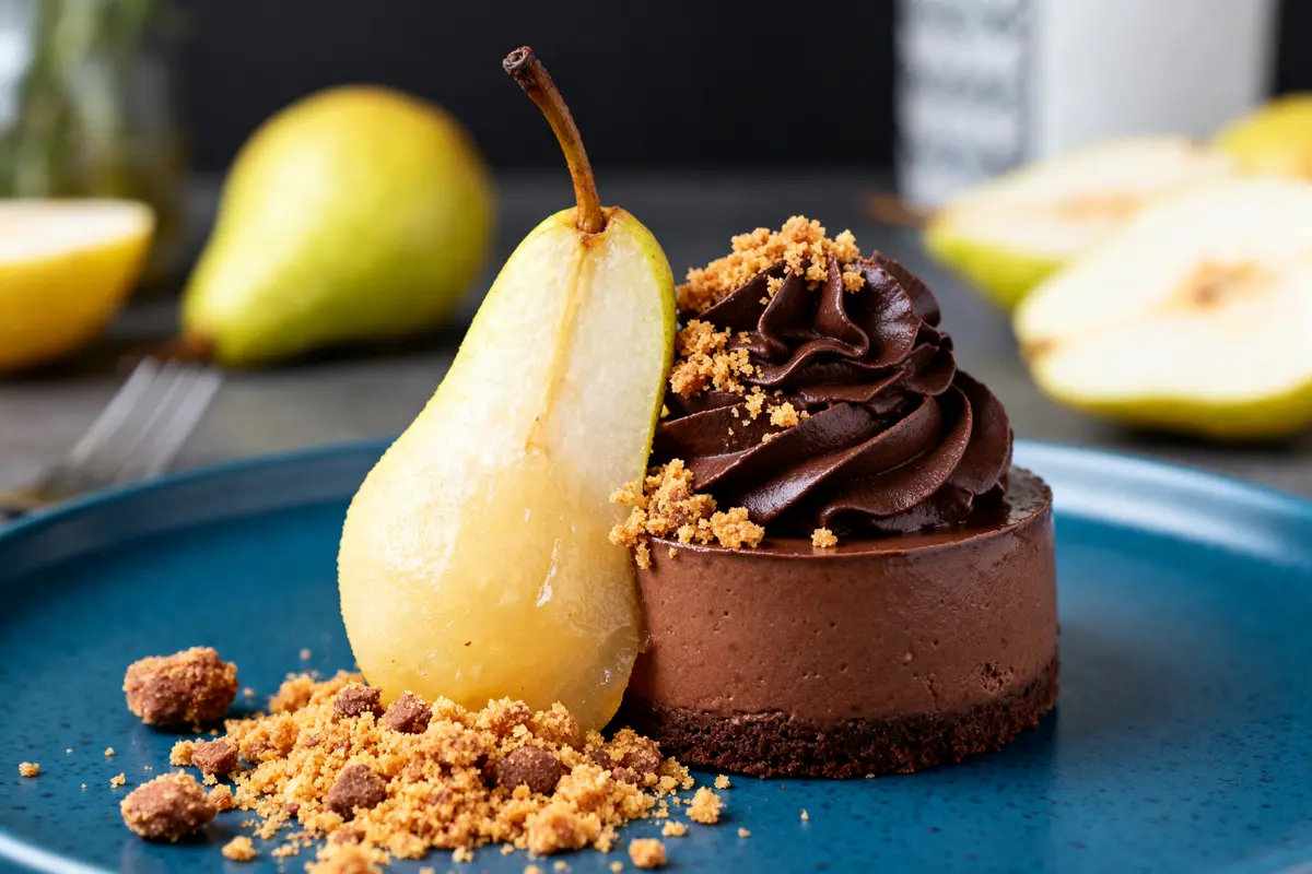 Entremet chocolat-poire : La recette simple, gourmande et inratable !