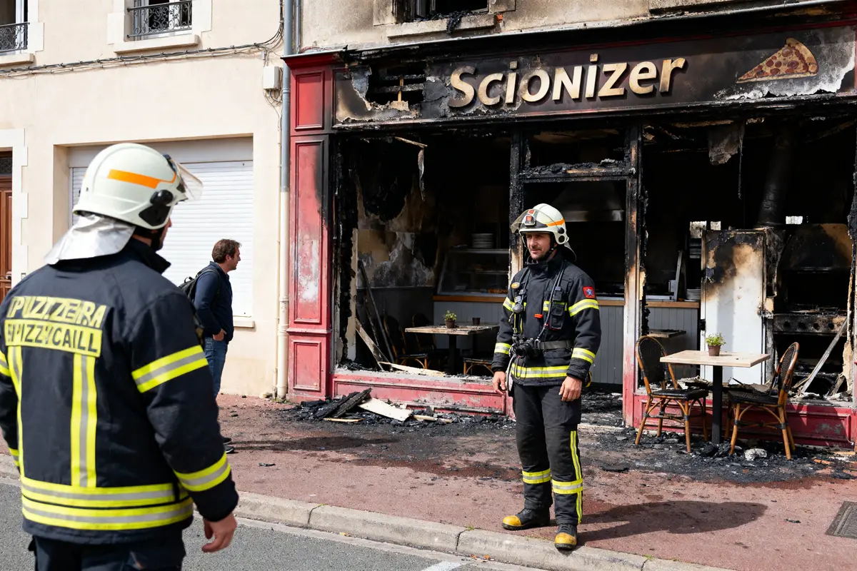 Incendie de la pizzeria Scionzier : dégâts et relogements