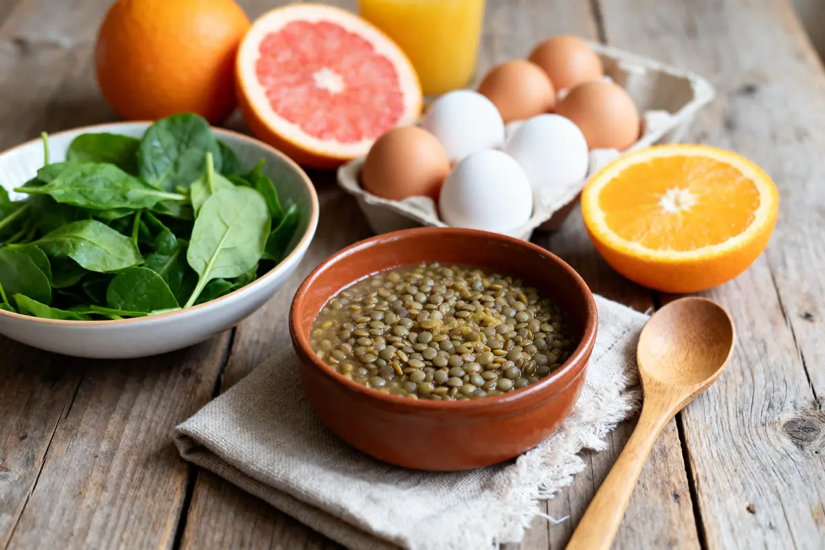 Petit-déjeuner riche en fer : Recettes, aliments clés et conseils