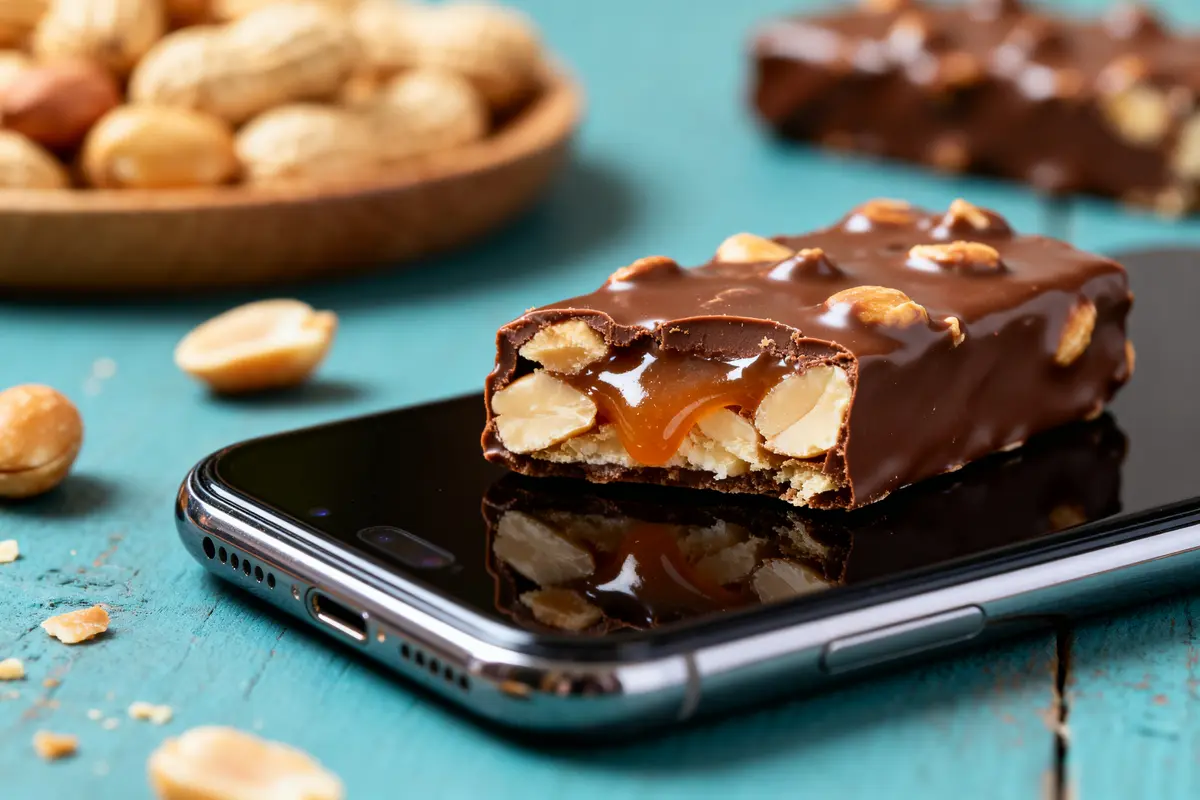 Recette de Snickers maison : Barres faciles, gourmandes &amp; saines