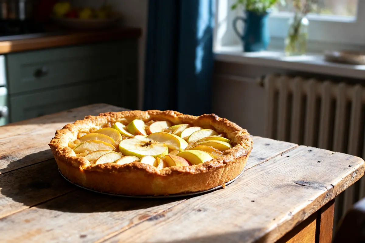 Tarte aux pommes facile : Recette rapide, maison et pas chère