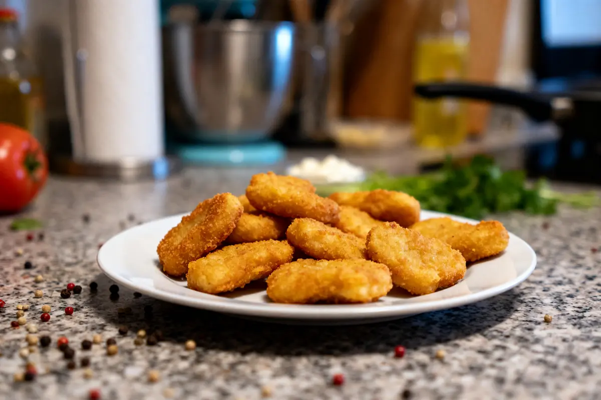 Nuggets à l’air fryer : recette croustillante, facile et rapide