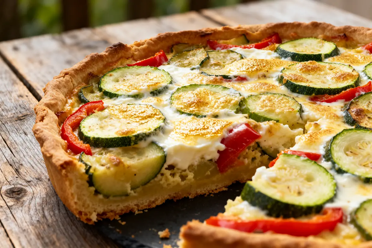 Quiche aux légumes sans pâte : Recette rapide et légère