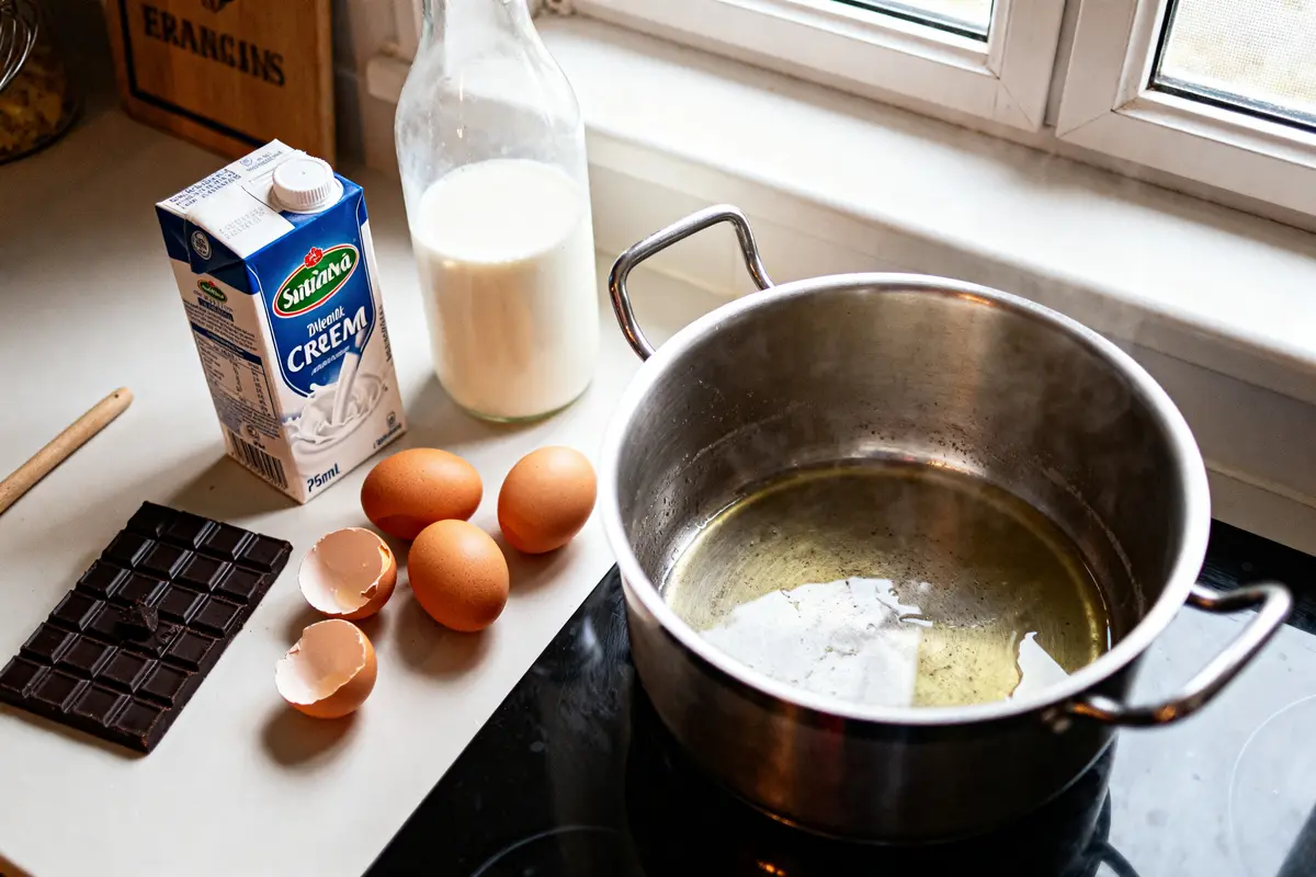 Recette de crème au chocolat Grand Chef : La meilleure facile