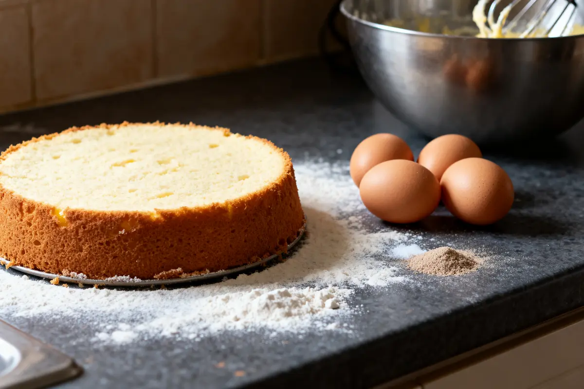 Recette de sponge cake facile, moelleux et inratable !