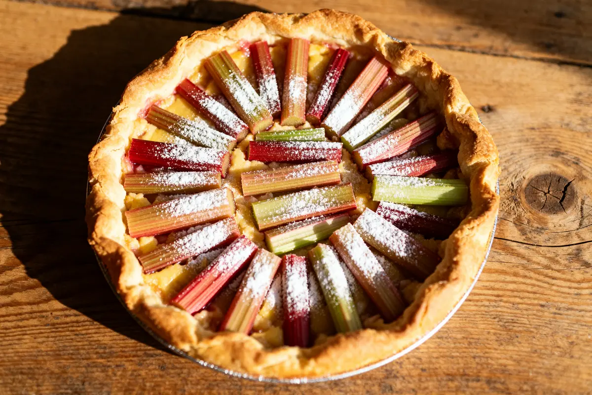 Tarte rhubarbe façon grand-mère : Recette facile et inratable