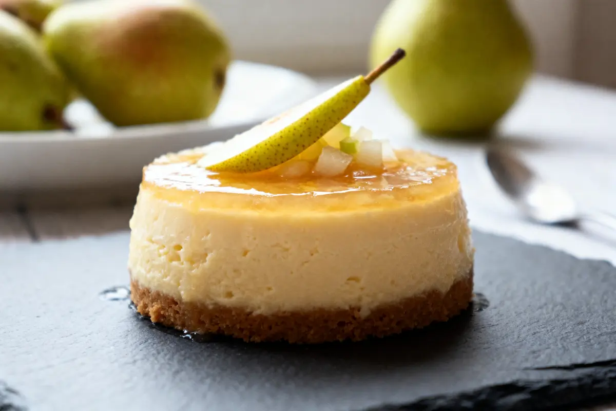 Insert poire pour entremet : Recette chocolat, noisette facile