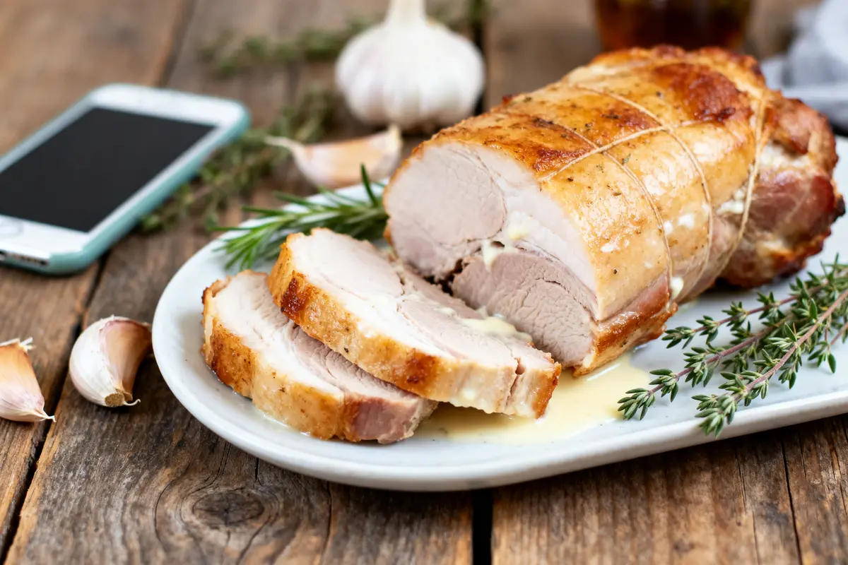 Rôti de porc au lait : recette facile, fondante et parfumée
