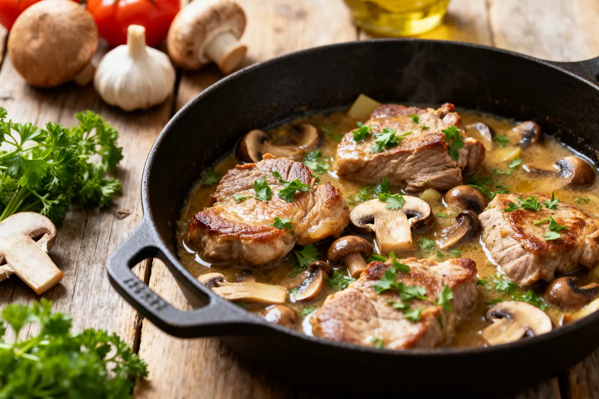 Sauté grand-mère de veau : recette mijotée facile et savoureuse