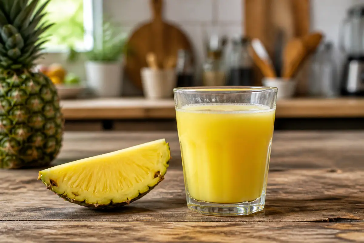 Bienfaits du jus d’ananas : Vertus, calories et conseils