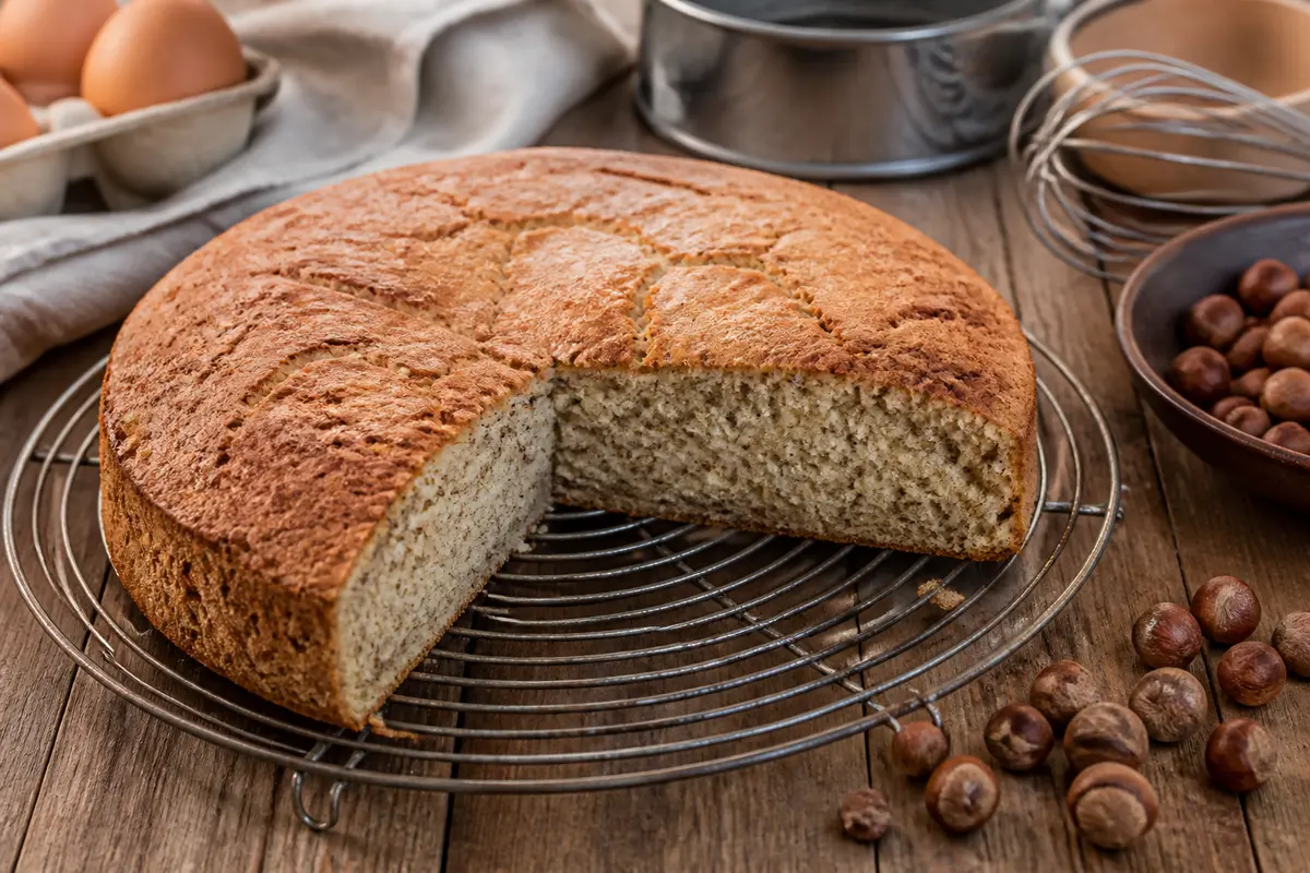 Gâteau creusois aux noisettes : Recette moelleuse et facile
